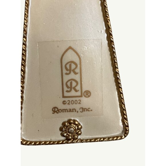 Roman Inc. 2002 Nativity Cross Wall Hanging With Luke 2:8-11 Christmas  Verse - Picture 5 of 14